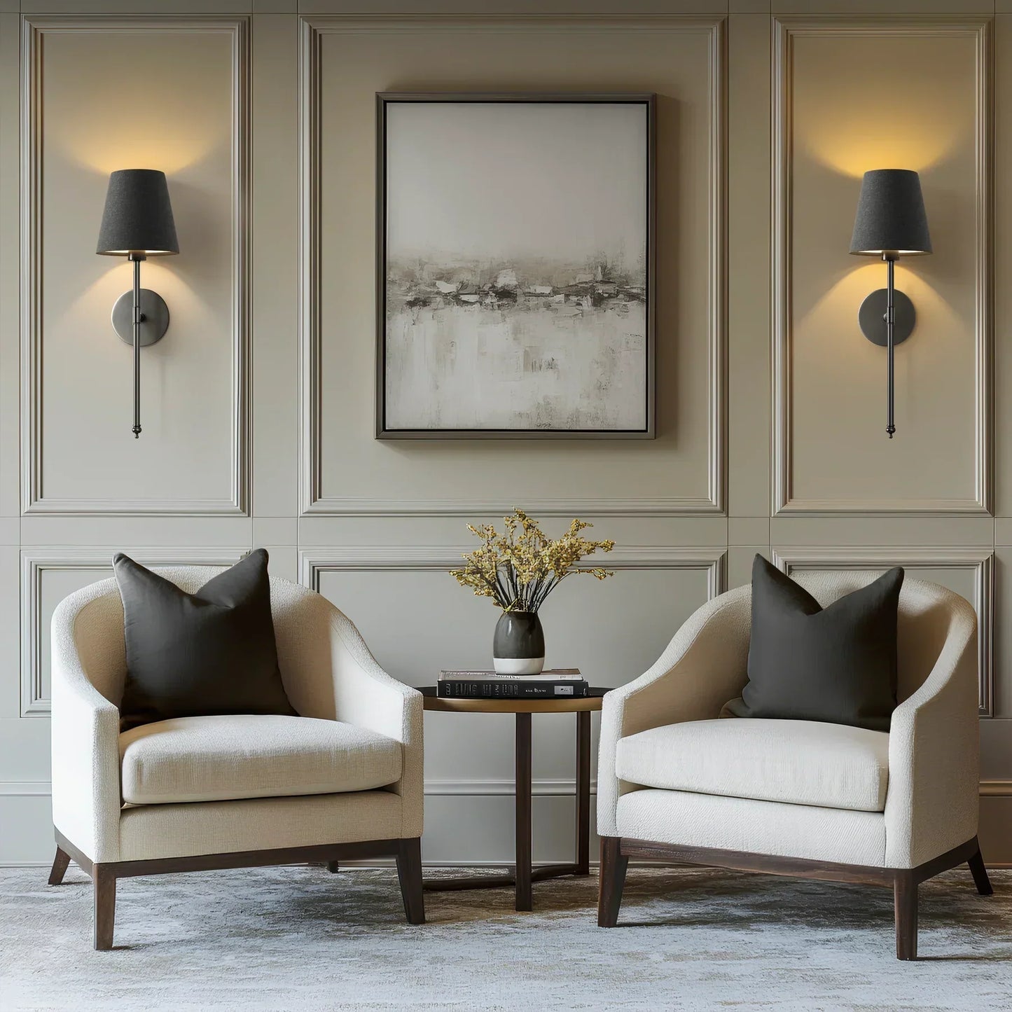 SURREE™ - WIRELESS DARK WALL SCONCES (SET OF 2)