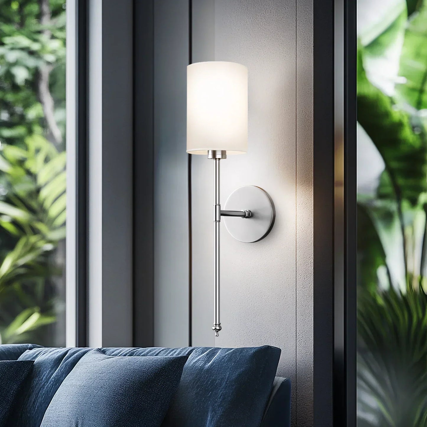 SURREE™ - WIRELESS CYLINDRICAL WALL SCONCES (SET OF 2)