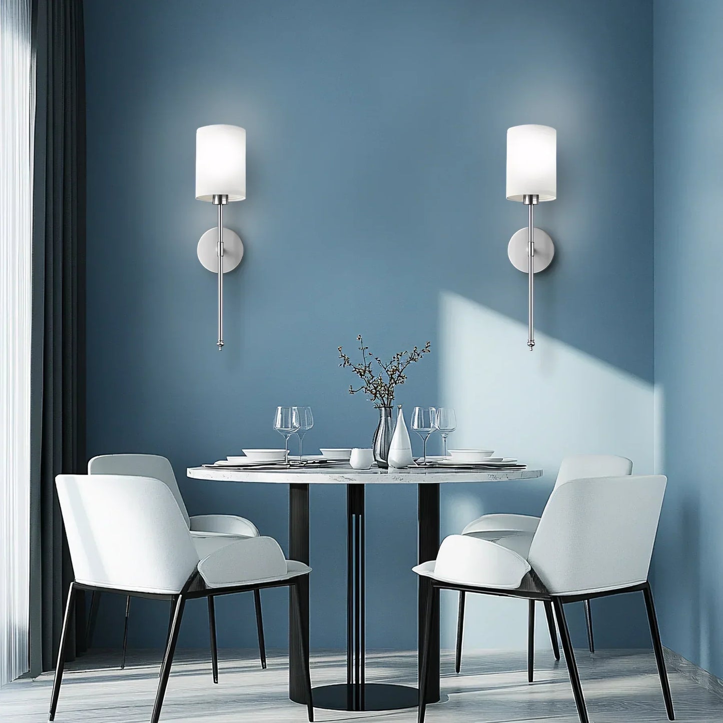 SURREE™ - WIRELESS CYLINDRICAL WALL SCONCES (SET OF 2)