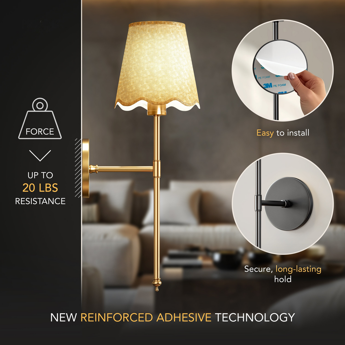 SURREE™ - WIRELESS BOHO WALL SCONCES (SET OF 2)