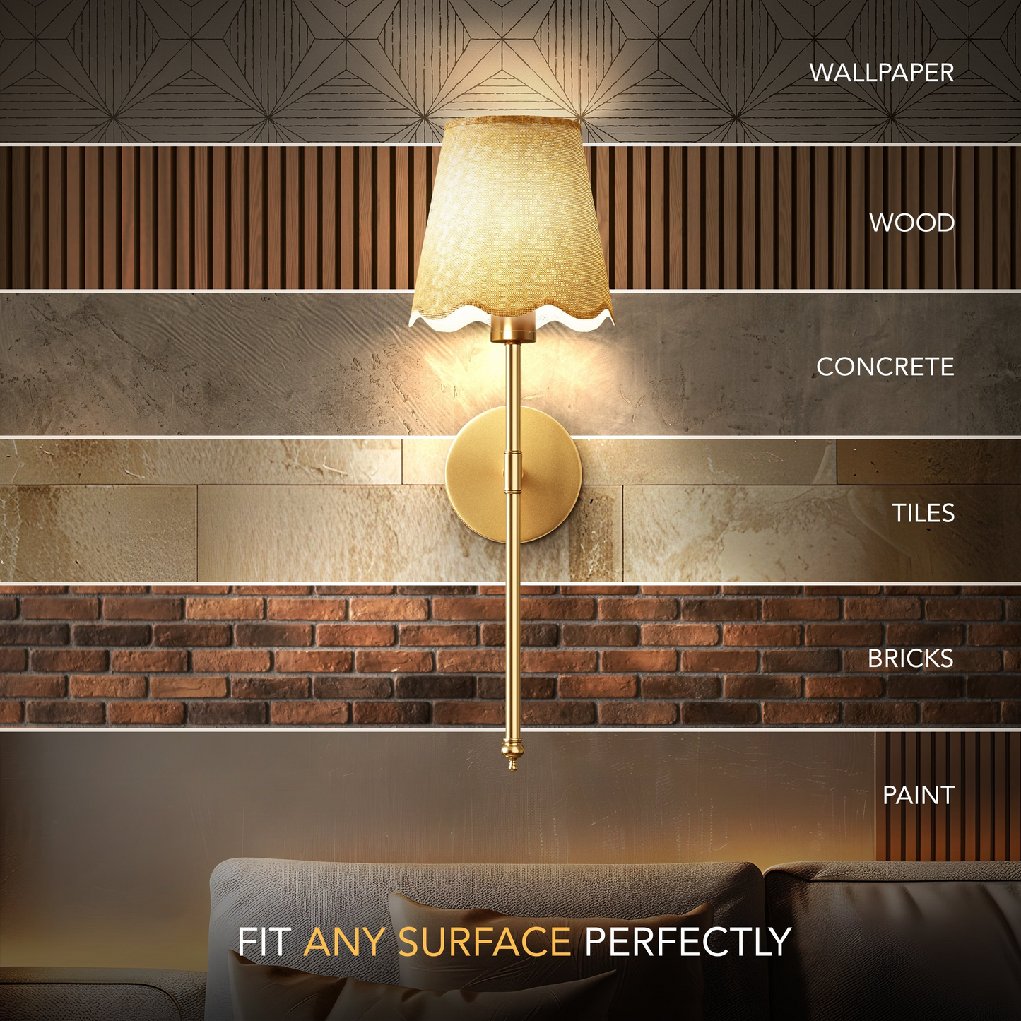 SURREE™ - WIRELESS BOHO WALL SCONCES (SET OF 2)