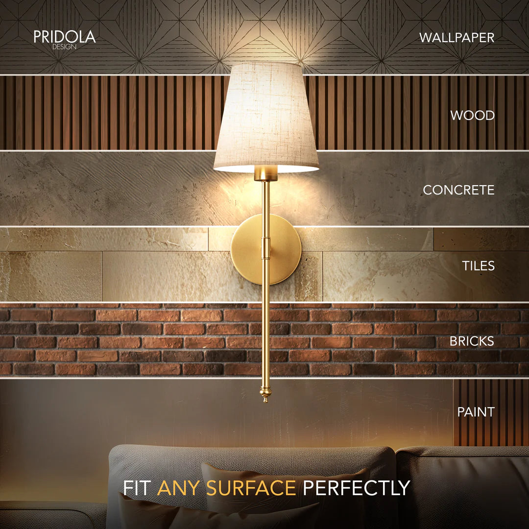 SURREE™ - WIRELESS SAND WALL SCONCES (SET OF 2)