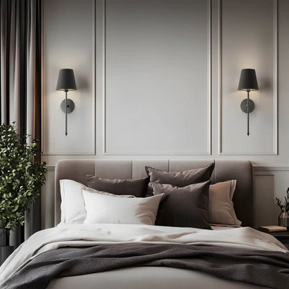 SURREE™ - WIRELESS DARK WALL SCONCES (SET OF 2)