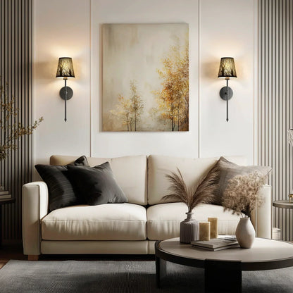 SURREE™ - WIRELESS METALLIC WALL SCONCES (SET OF 2)